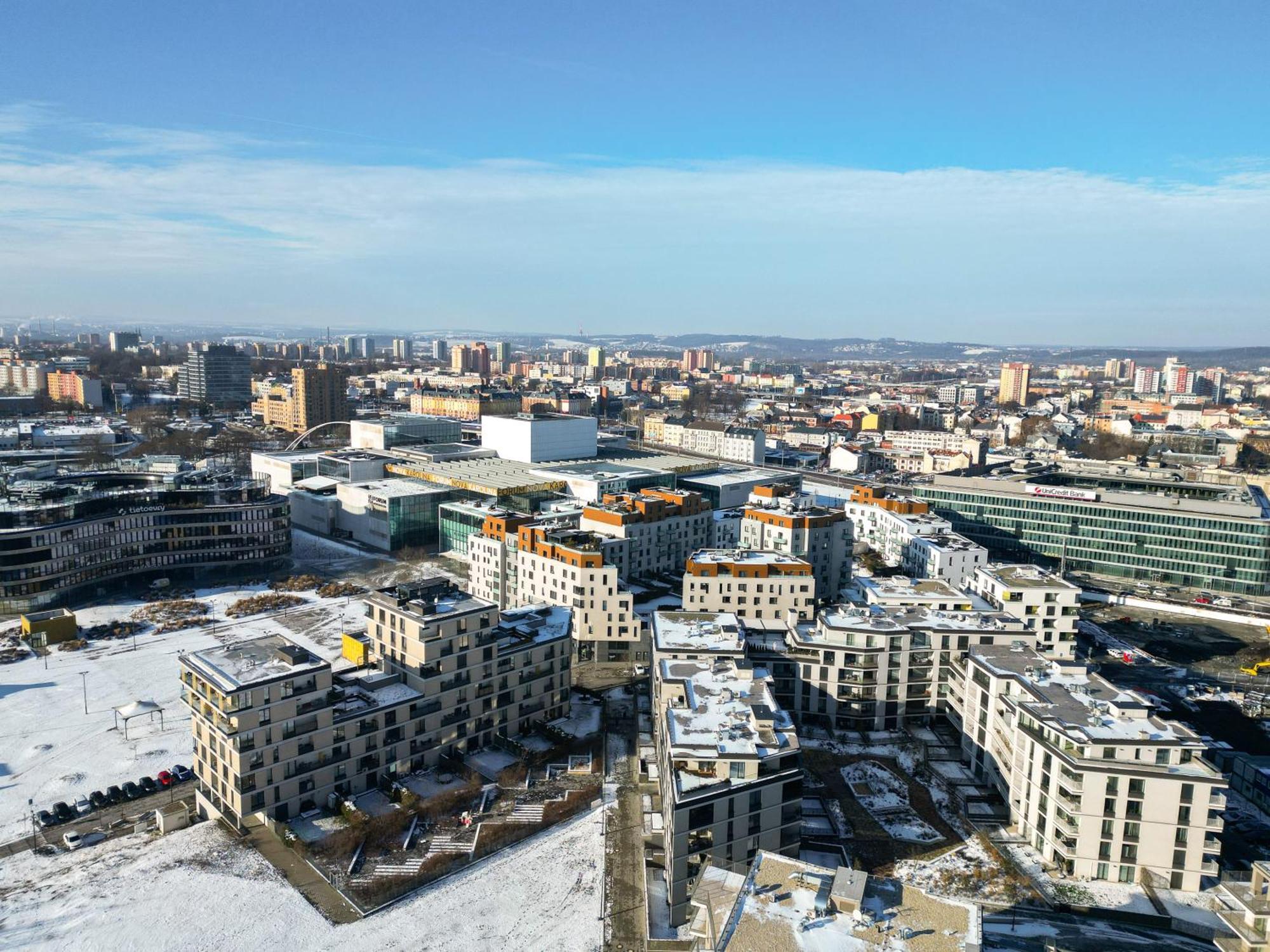 Bnb New Beautiful Apartment In The Center Of Ostrava With Option Garage Parking Eksteriør bilde